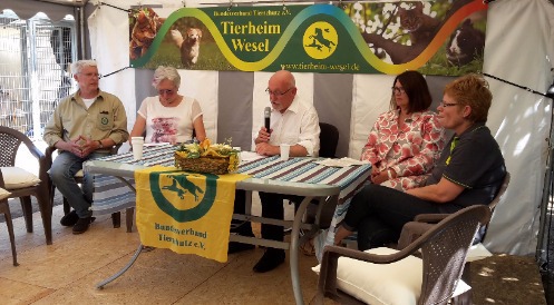 Großes Sommerfest im Tierheim Wesel